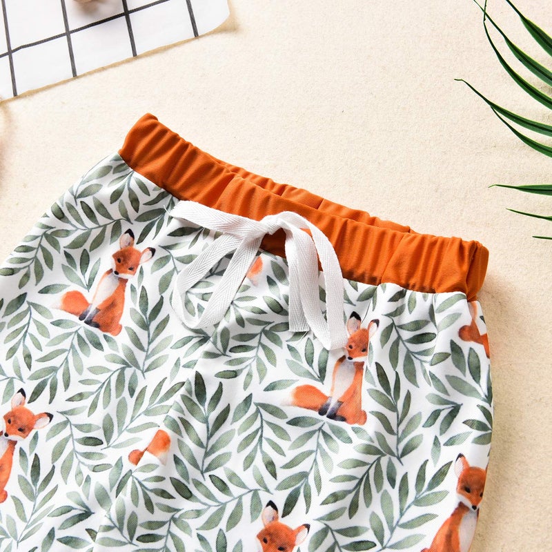 Aalizzwell Baby Swim Trunks, Toddler Infant Swimsuit Bathing Suit Beach Swimming Shorts (Fox, 0-6 Months) - Image 4